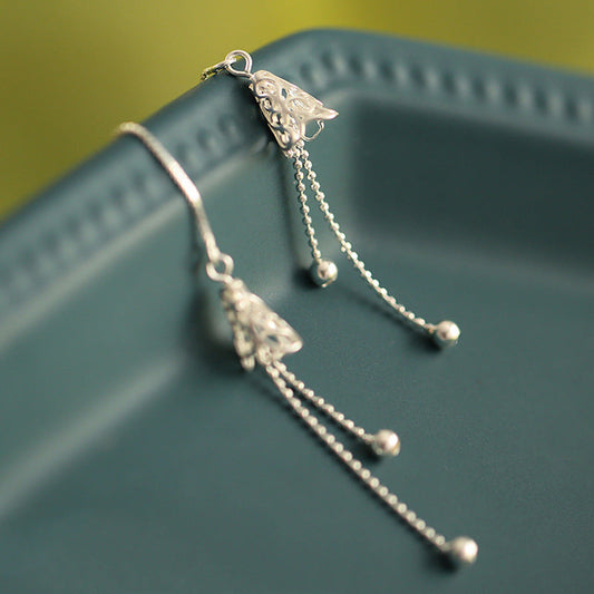 Women's Cute Pattern Wind Chimes Hanging Korean Fashion Temperament Earrings