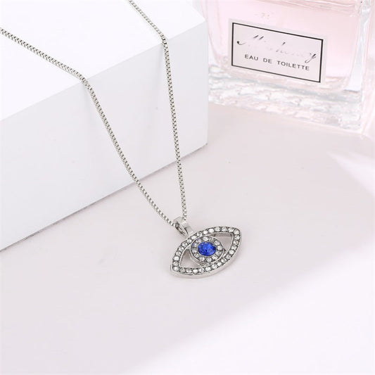 Devil's Eye Creative Blue Eyes Trend Necklaces