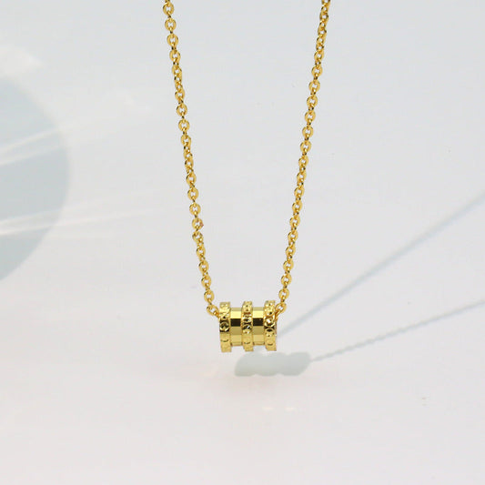 Women's Chain Dandy Cart Flower Pendant Niche Korean Necklaces