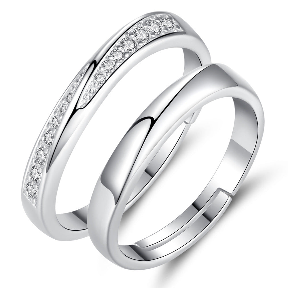Women's & Men's & With Diamond Love Couple And Rings