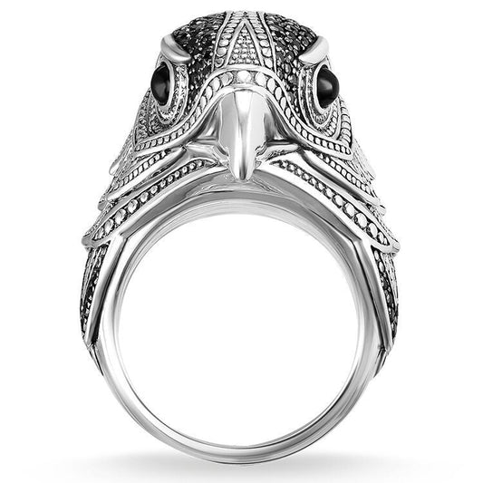Men's Eagle Personality Retro Fashion Creative Distressed Thai Rings