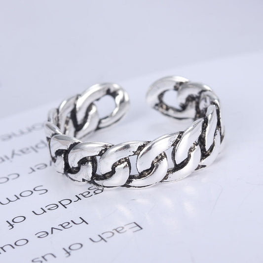 Vintage Retro Chain Fashion Style Simple Rings