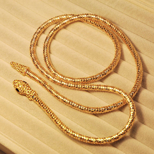 Snake Waist Chain Alloy Diamond Clavicle Necklaces