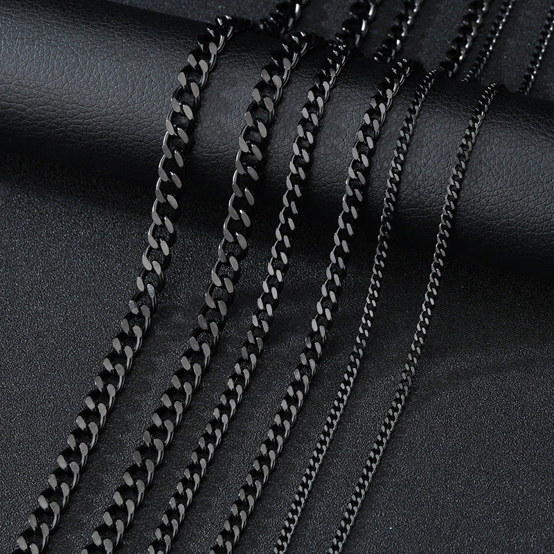 Women's & Men's Cuban Link Chain Hip Hop Fashion Personality And Dragon Necklaces