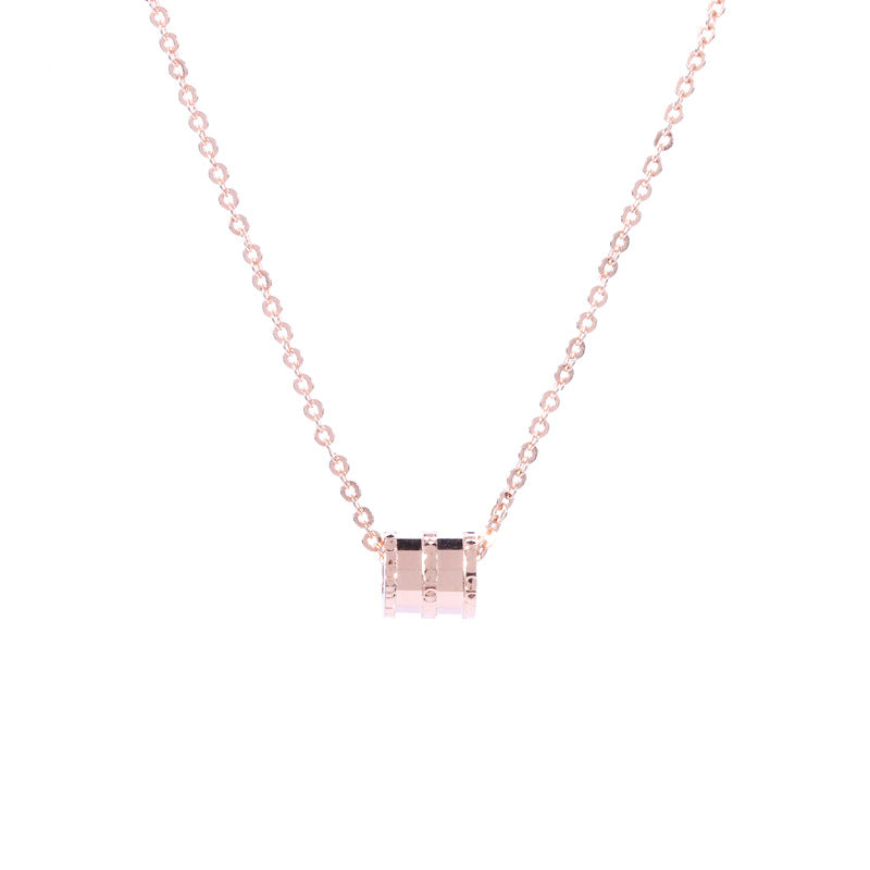 Women's Chain Dandy Cart Flower Pendant Niche Korean Necklaces