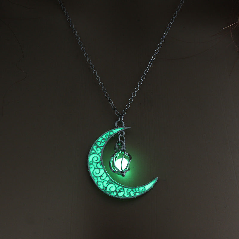 Luminous Moon Whirlwind Changeable Beads Accessories Necklaces