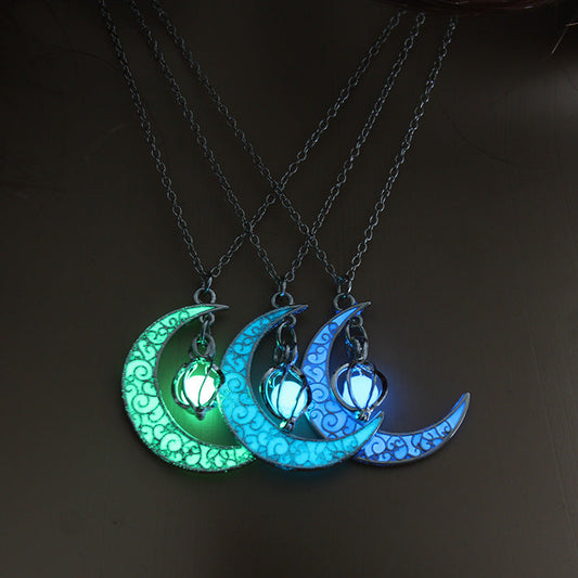 Luminous Moon Whirlwind Changeable Beads Accessories Necklaces