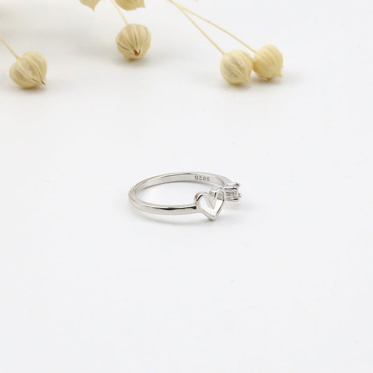 Female Hollow Open-end Adjustable For Girlfriend Rings