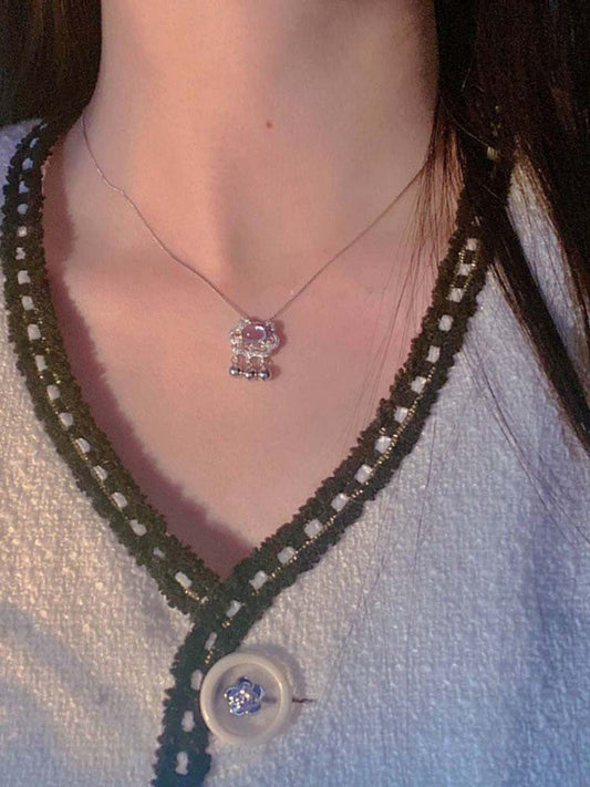 Safety Lock Sier Long Life Moonstone Bracelets