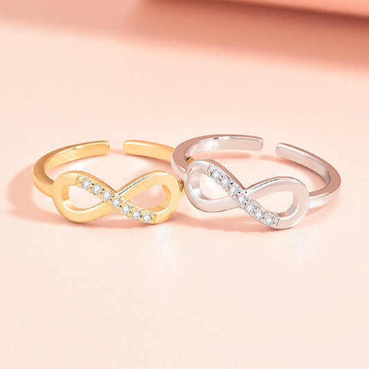 Women's Infinite Retro And Fashion Personalized Diamond Rings