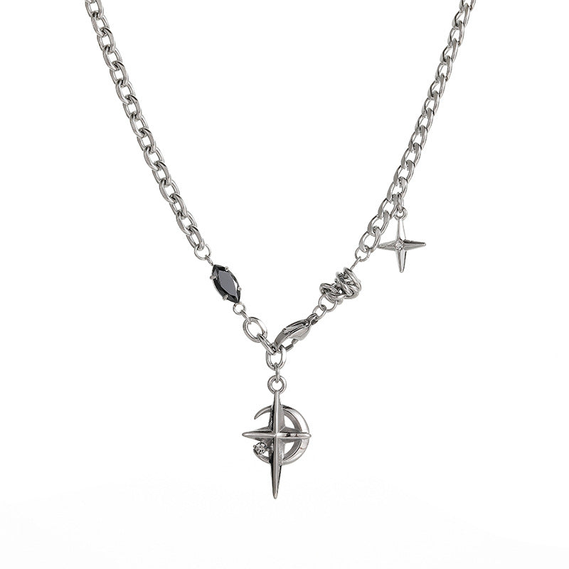 Women's & Men's & Onyx Stars Street Boys Design Necklaces
