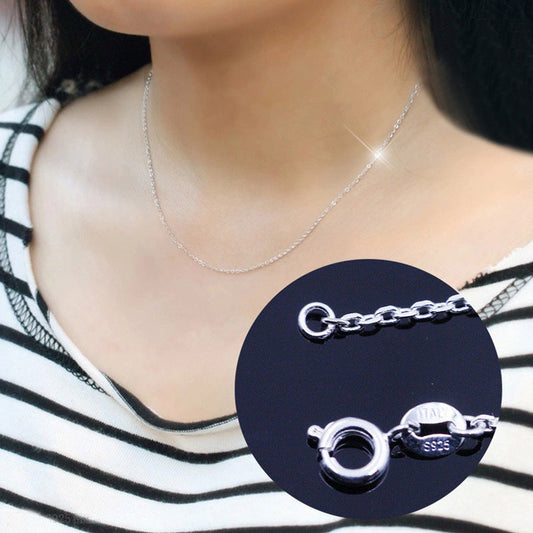 Women's Korean Style Cross Chain Sweater Ornament Necklaces