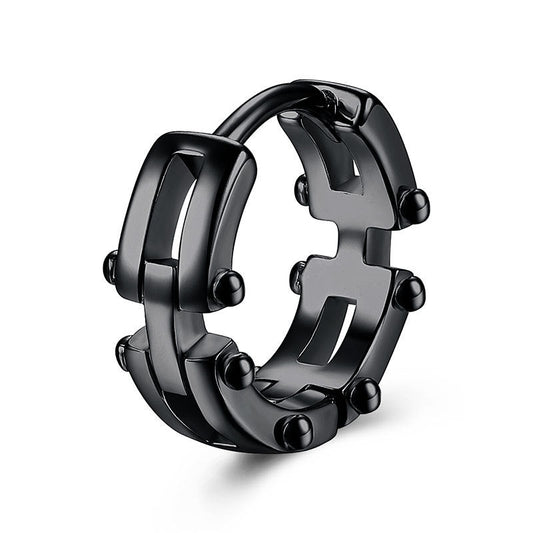 Men's Geometric Ear Fashion Hip Hop Accessories Earrings