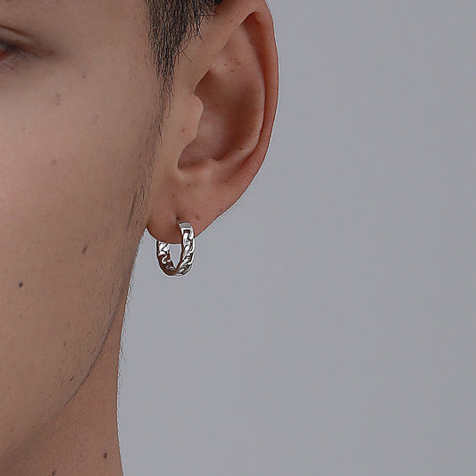 Women's & Men's & Fashion Single Trendy Unique Hip Hop Style Earrings