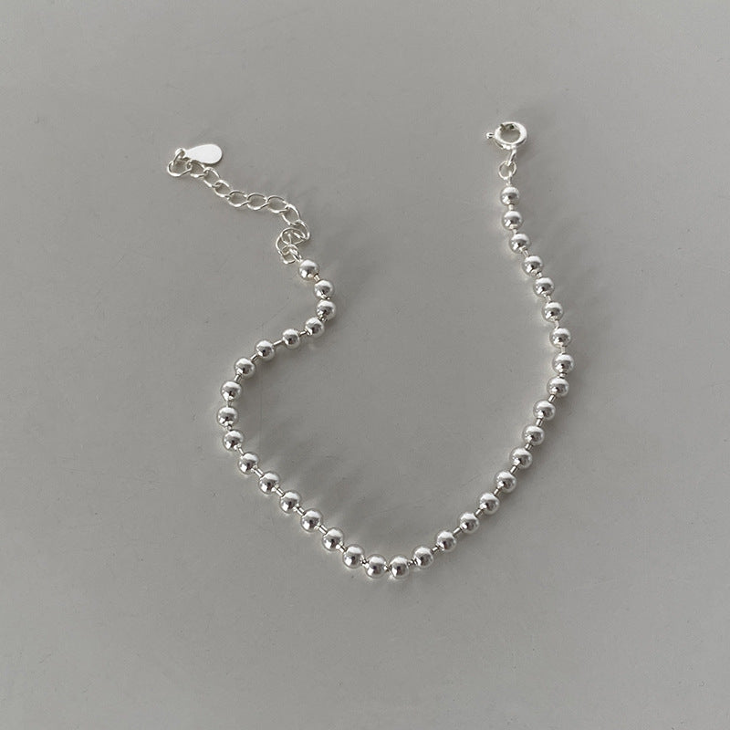 Women's Lux Design Summer Sier-plated Simple Girlfriends Bracelets