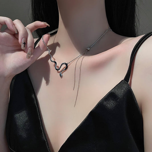 Women's For Hip Hop Cool Advanced Clavicle Light Necklaces