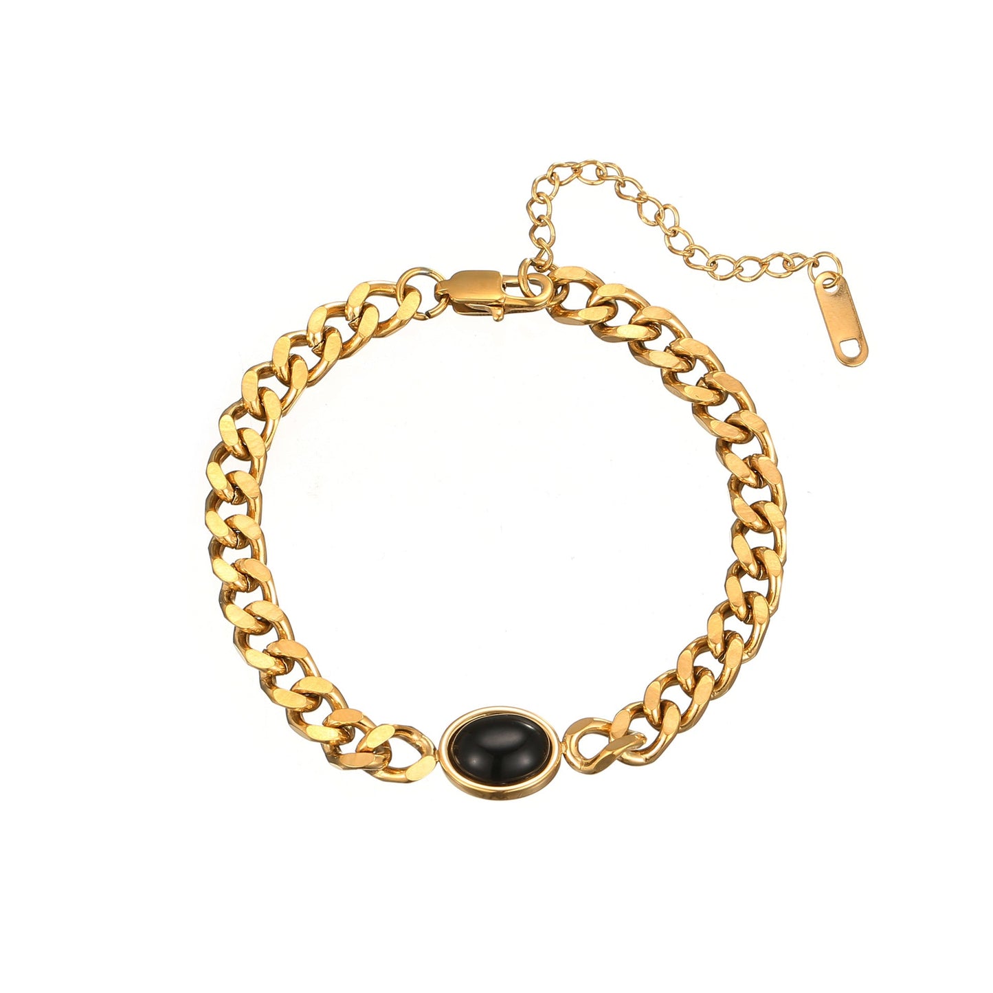 Stainless Steel Set Light Luxury Grinding Chain Necklaces