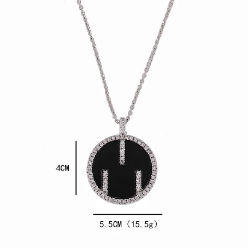 Solid Drip Smiley Female Affordable Luxury Fashion Necklaces