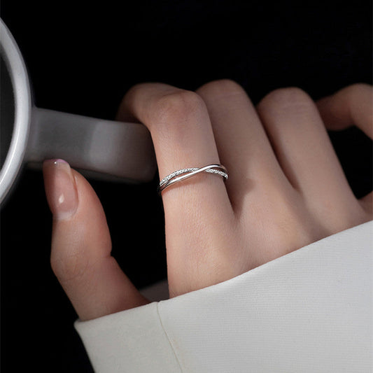 Design Simple Light Luxury Fashion High Rings
