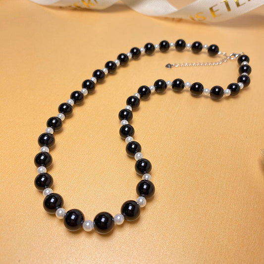 Women's Agate Shell Pearl Neutral Trendy Cool Street Necklaces