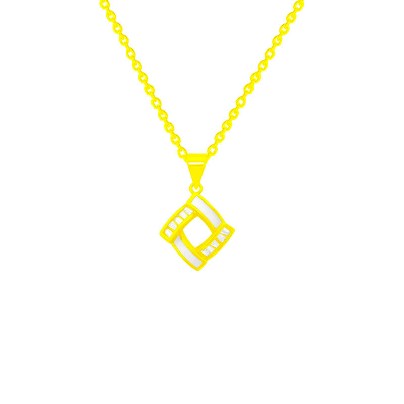 Geometry Square Clavicle Chain Light Luxury Minority Necklaces