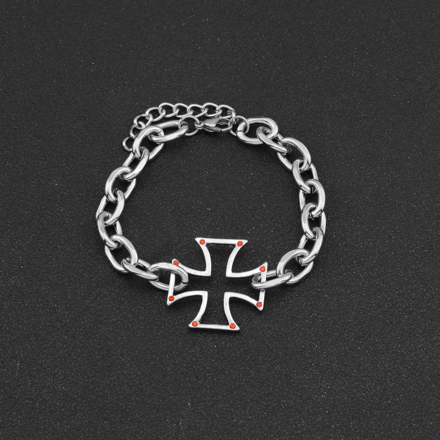 Diamond Cross Hot Personality Couple Clavicle Necklaces