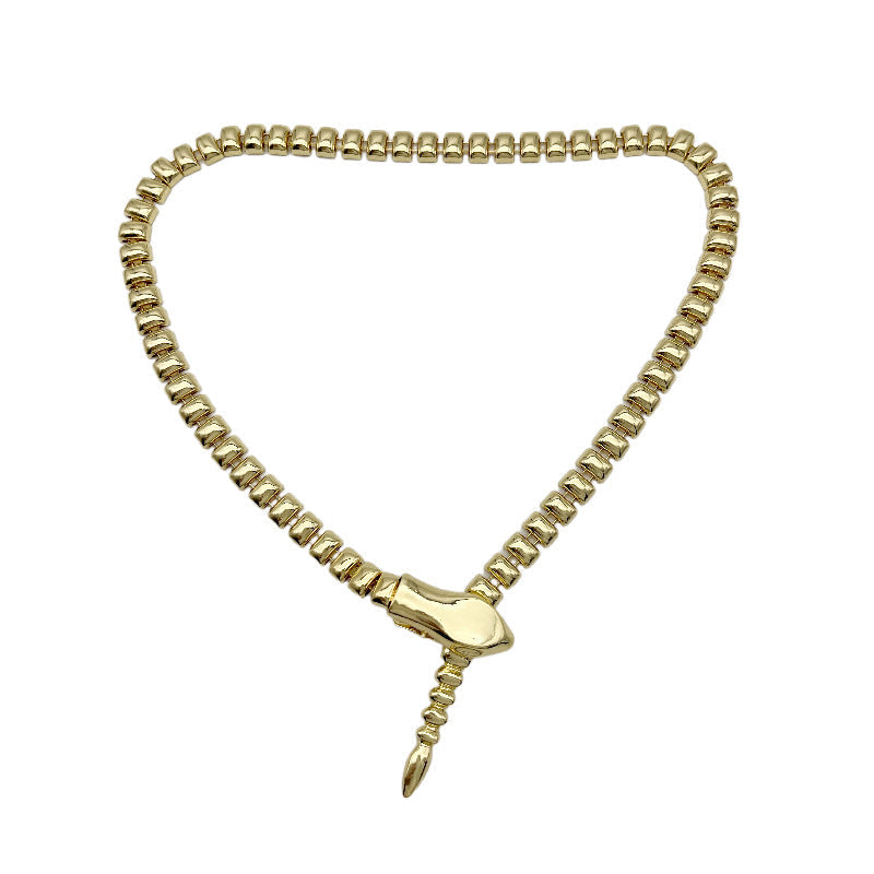 Sister-in-law Niche Gold Snake Female Clavicle Necklaces
