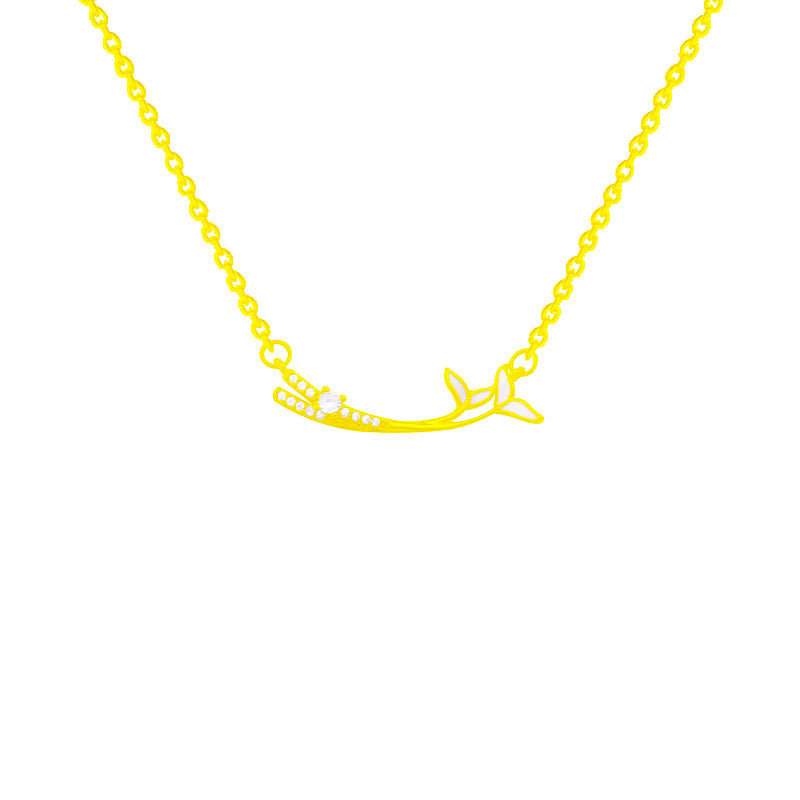 Women's Accessories Temperament Entry Lux Clavicle Chain Necklaces