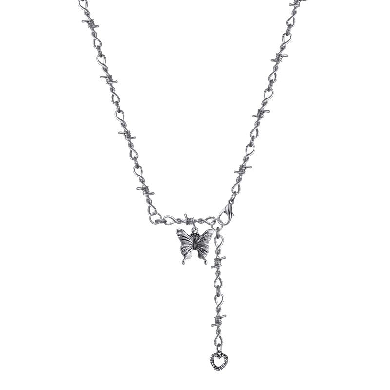 Love Pendant Female Summer Niche Design Necklaces