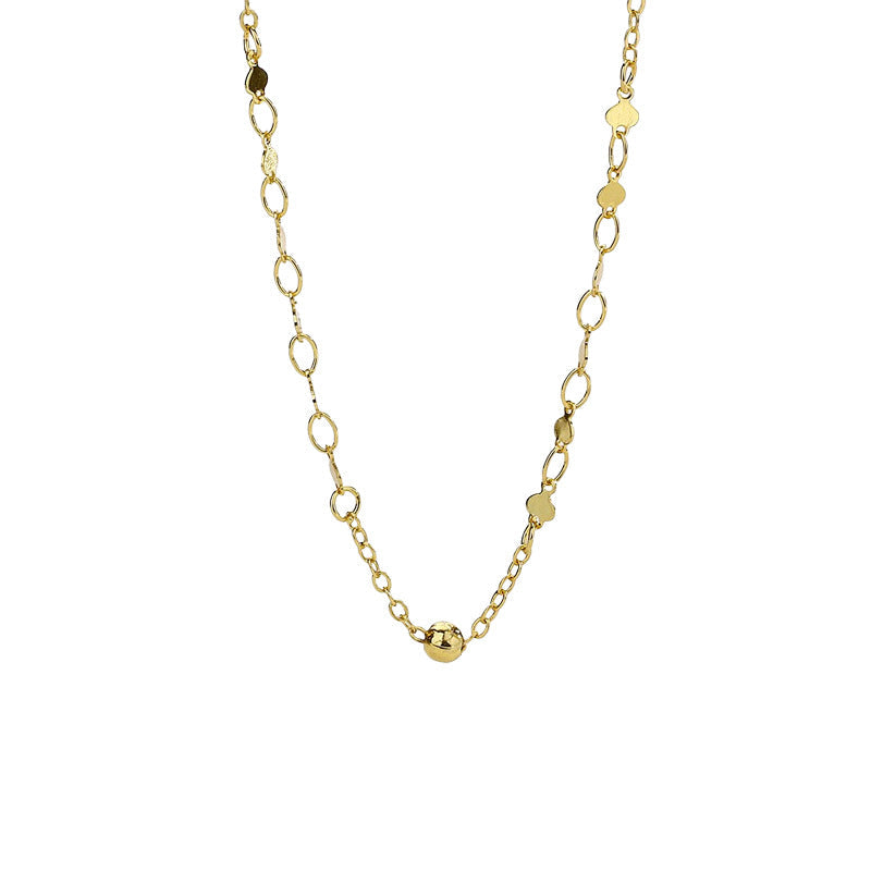 Women's Simple And Personalized Elegant Short Shining Star River Choker Necklaces