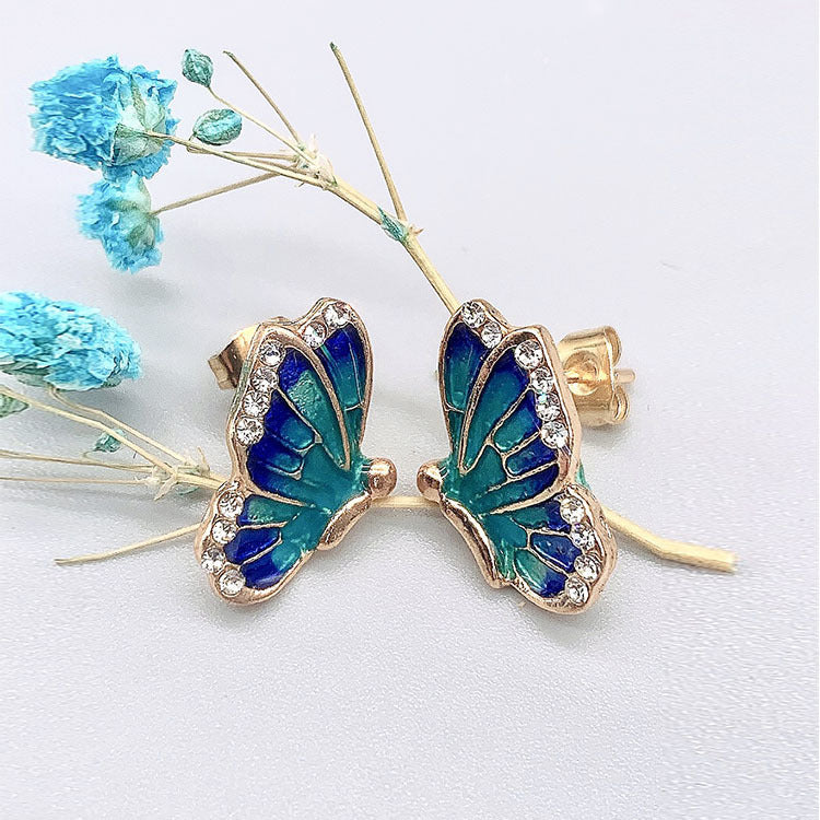 Women's Ornament Creative Opening Butterfly Fashion Insect Rings