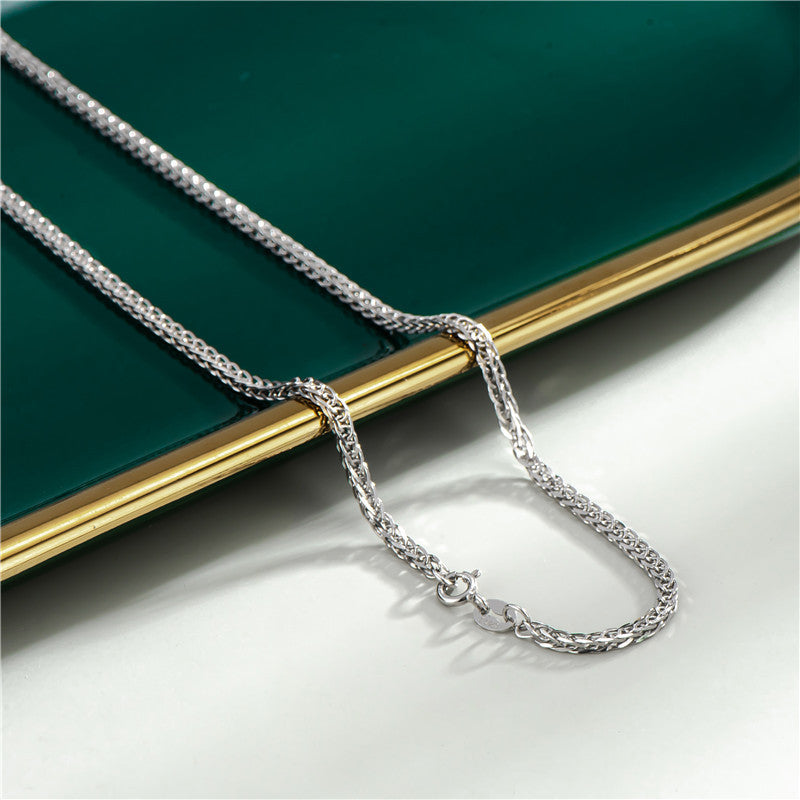 Sier More Than Chopin Chain Specifications Necklaces