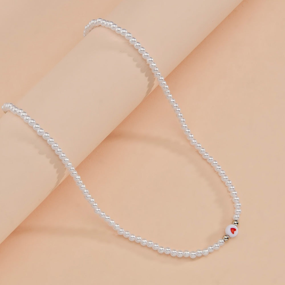 Heart Clavicle Chain Neck Elegant Graceful Necklaces