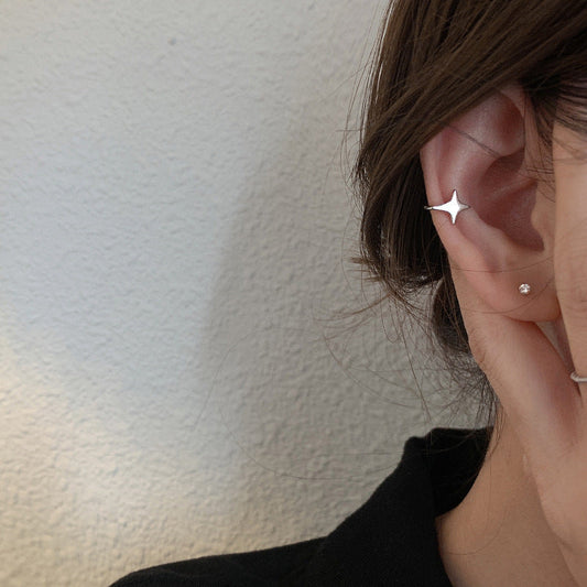 Women's Star Ear Clip For Trendy Minimalist Earrings