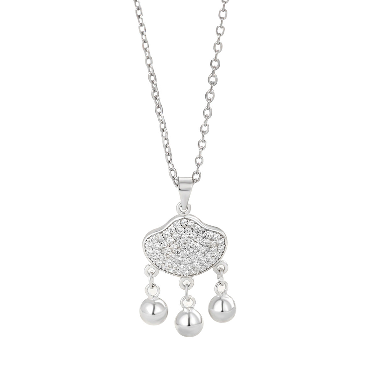 Women's Safety Lock Temperamental Minority High-grade Ornament Necklaces