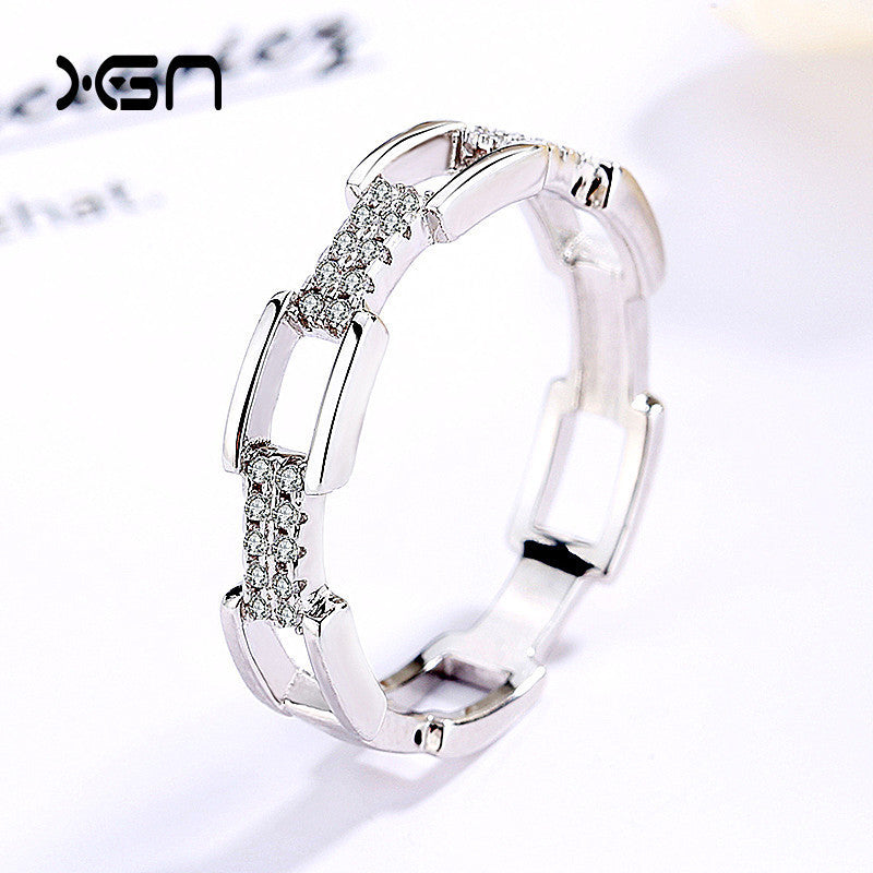 Sterling Sier Eight Hearts And Arrows Rings