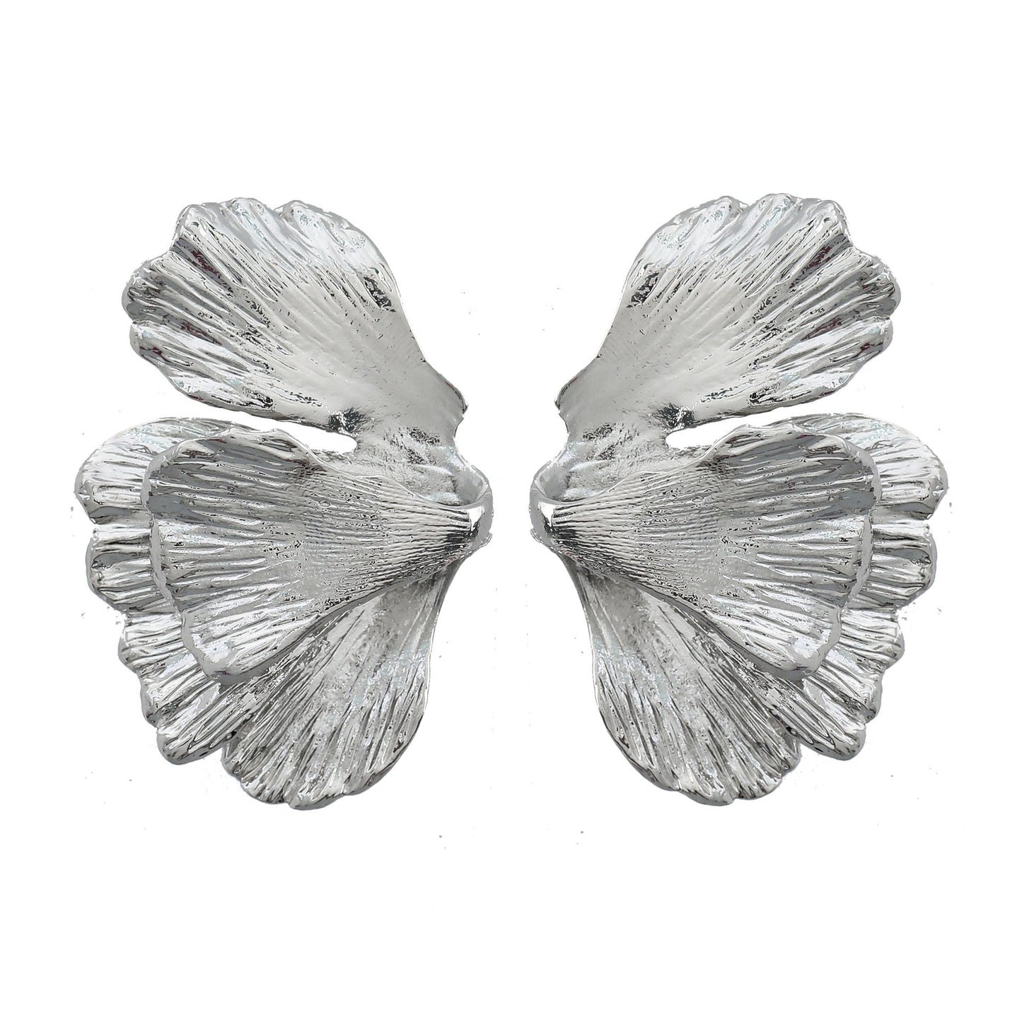Alloy Leaves Flower Female Fashion Elegant Retro Earrings