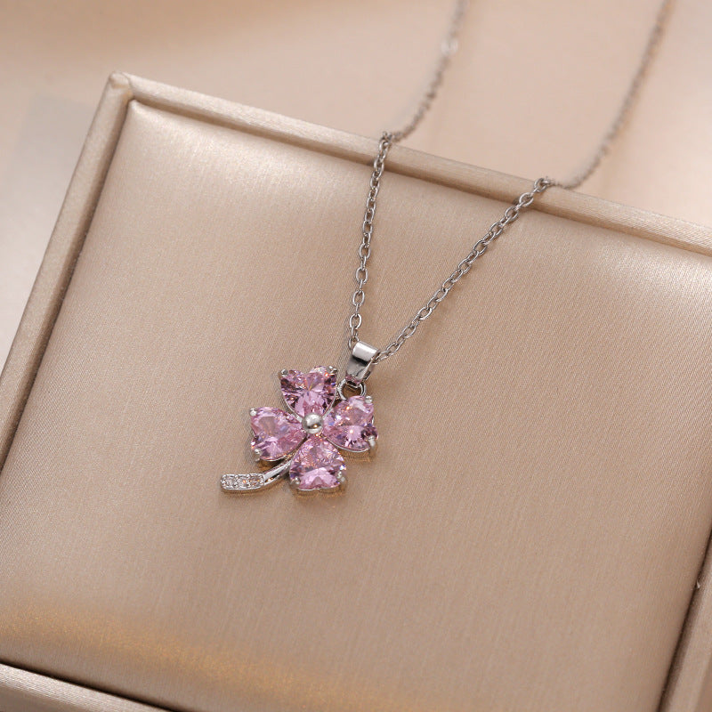 Women's Special Interest Light Luxury Design Pendant Necklaces