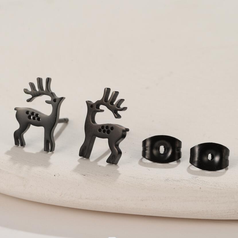 Antlers Simple And Compact Fresh Version Earrings