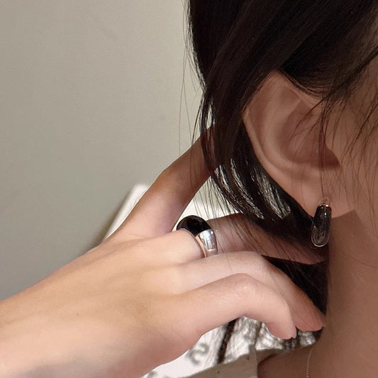 Fashion Drip Glazed Female Simple Personality Rings