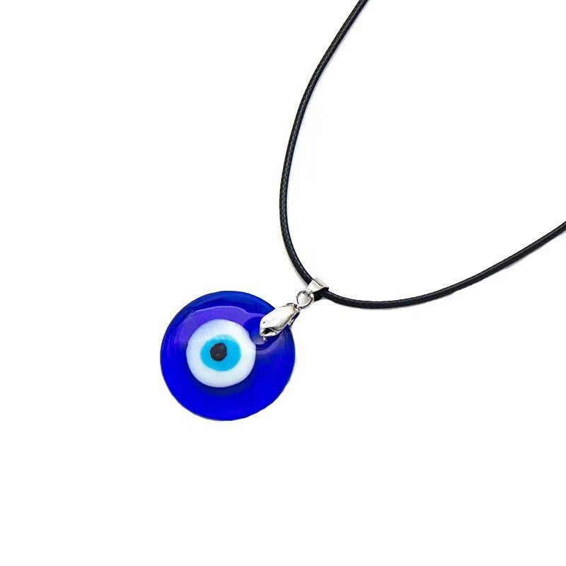 Fashion Blue Eyes Pendant Devil's Eye Clavicle Necklaces