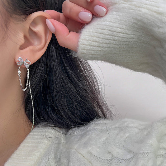 Women's Tassel For Trendy Niche Design High Earrings