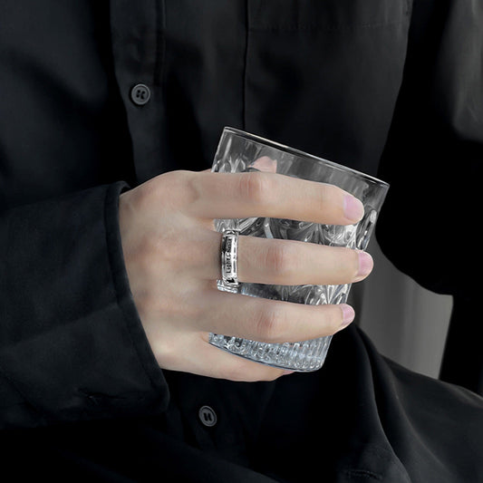 Men's Trendy Personalized Index Finger Little Korean Fashion Rings