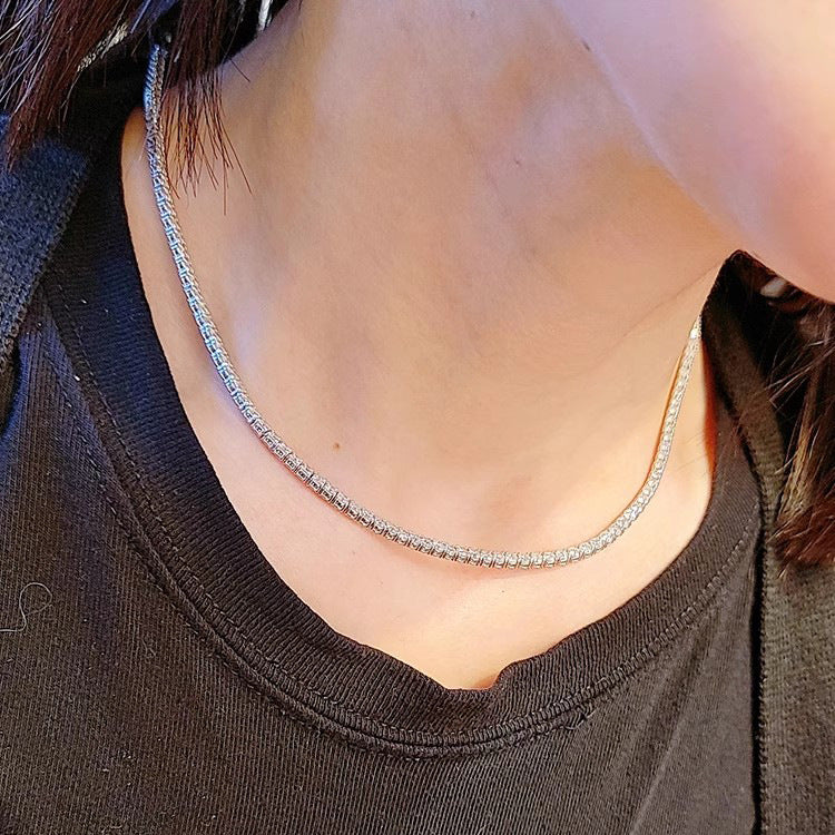 Women's Diamond Simulation Universal Chain Sweater Imported Necklaces