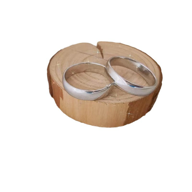 Decorative Female Fashion Aperture Boys Single Rings