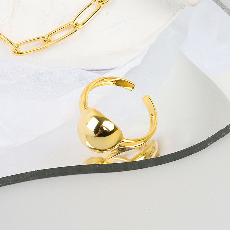 Women's Fashion High Minimalist Sterling Sier For Rings