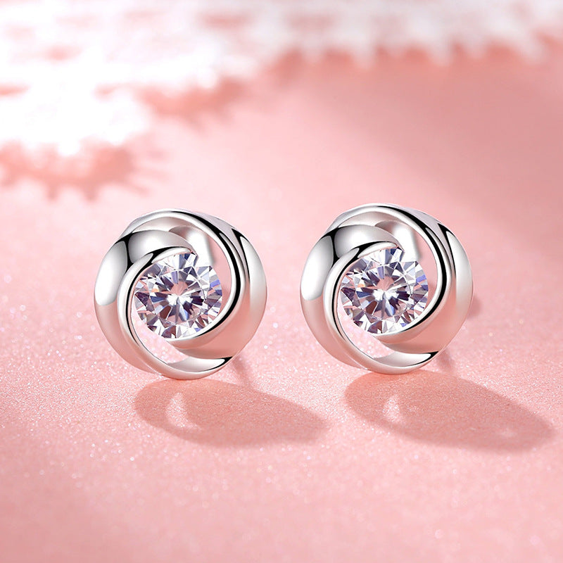 Women's Trendy Four-leaf Clover Simple Fashion Temperament Earrings