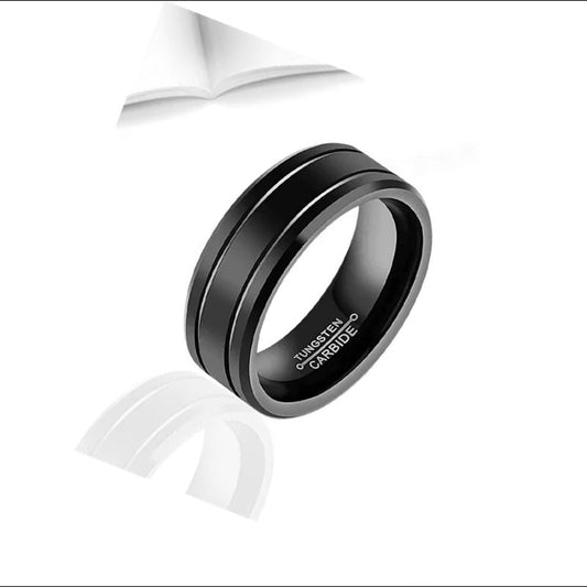 Men's Fashion Temperament Wild Titanium Steel Hand Rings