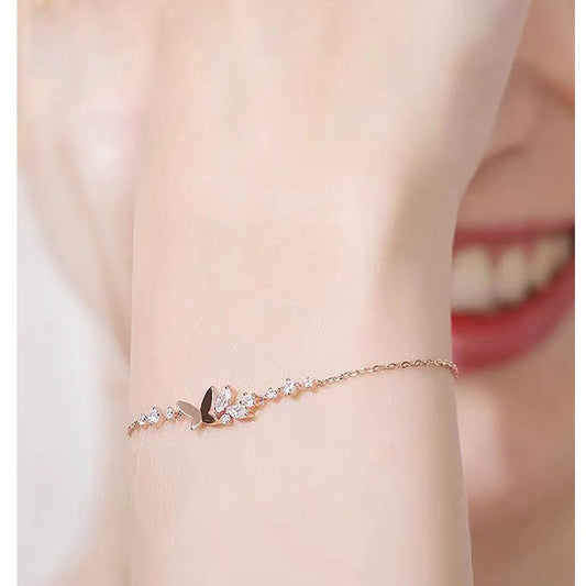 Sier Design Girlfriends Light Luxury Does Bracelets