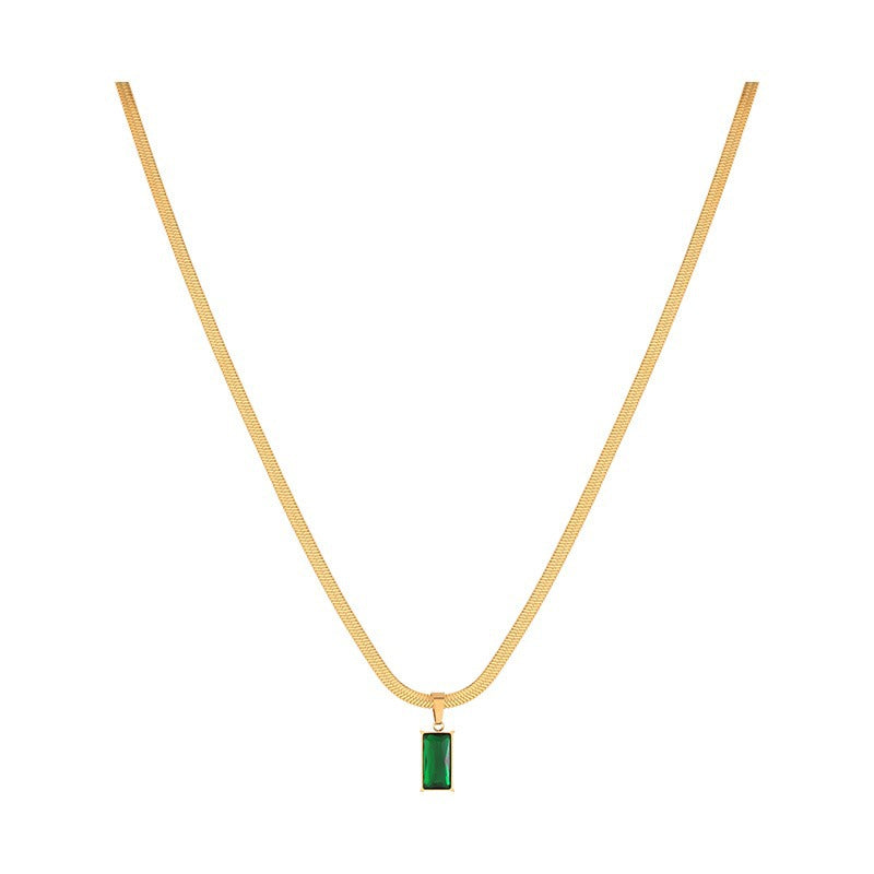 Female Summer Clavicle Chain Light Luxury Necklaces